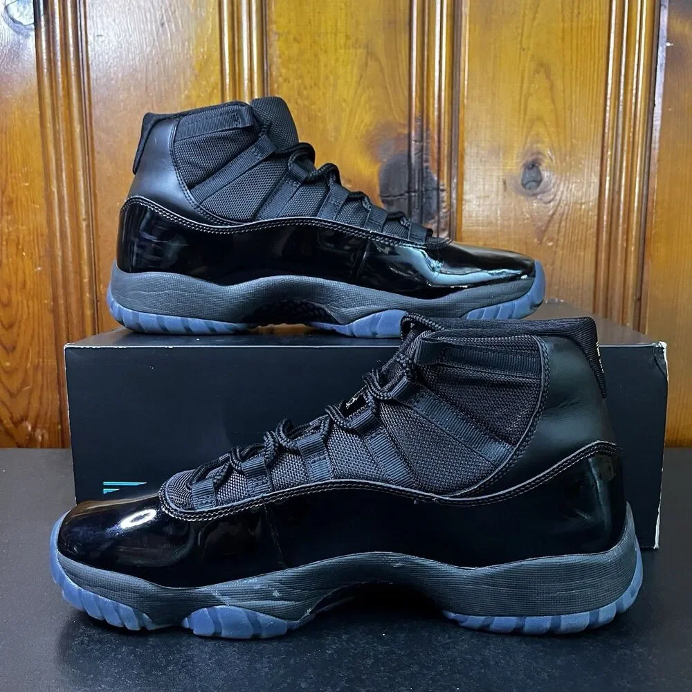 Air Jordan 11 Retro Gamma Blue 2025 (CT8012047) Size 11.5 Men Pre-Owned OG Box